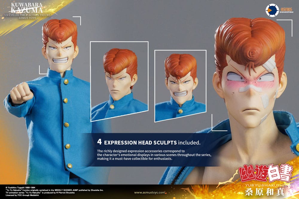 Yu Yu Hakusho figurine 1/6 Kazuma Kuwabara 30 cm
