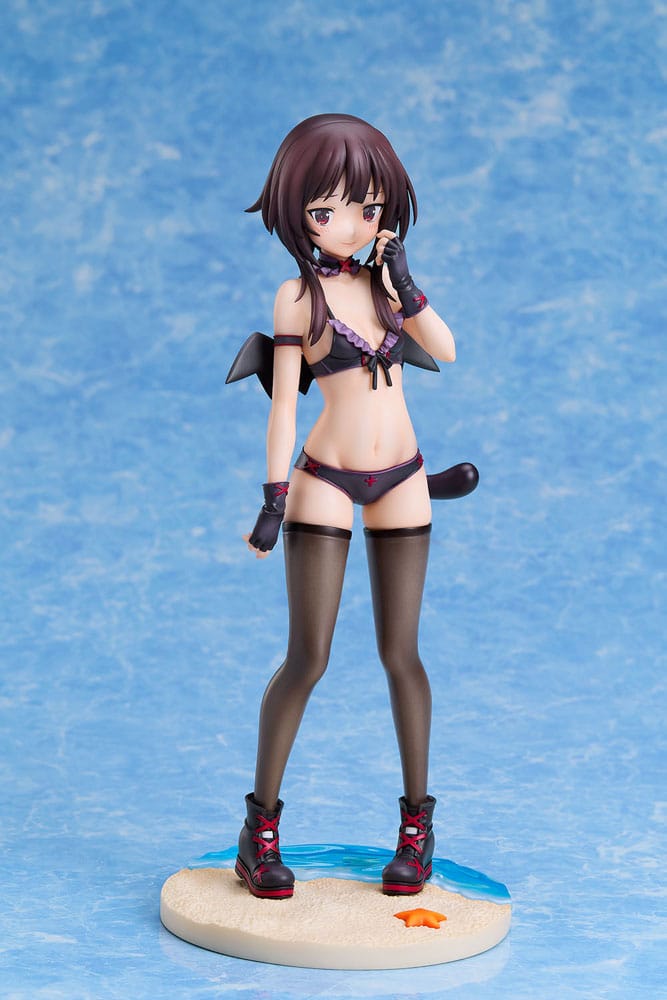 KonoSuba: An Explosion on This Wonderful World! statuette 1/7 Megumin Chomusuke Swimsuit Ver. 22 cm
