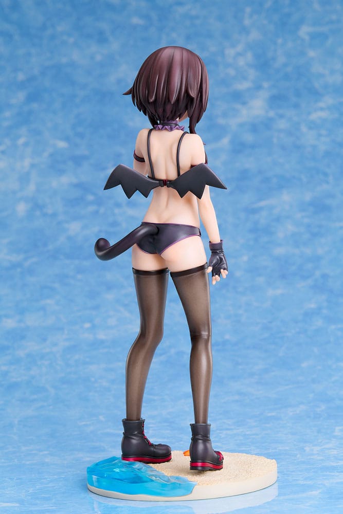 KonoSuba: An Explosion on This Wonderful World! statuette 1/7 Megumin Chomusuke Swimsuit Ver. 22 cm