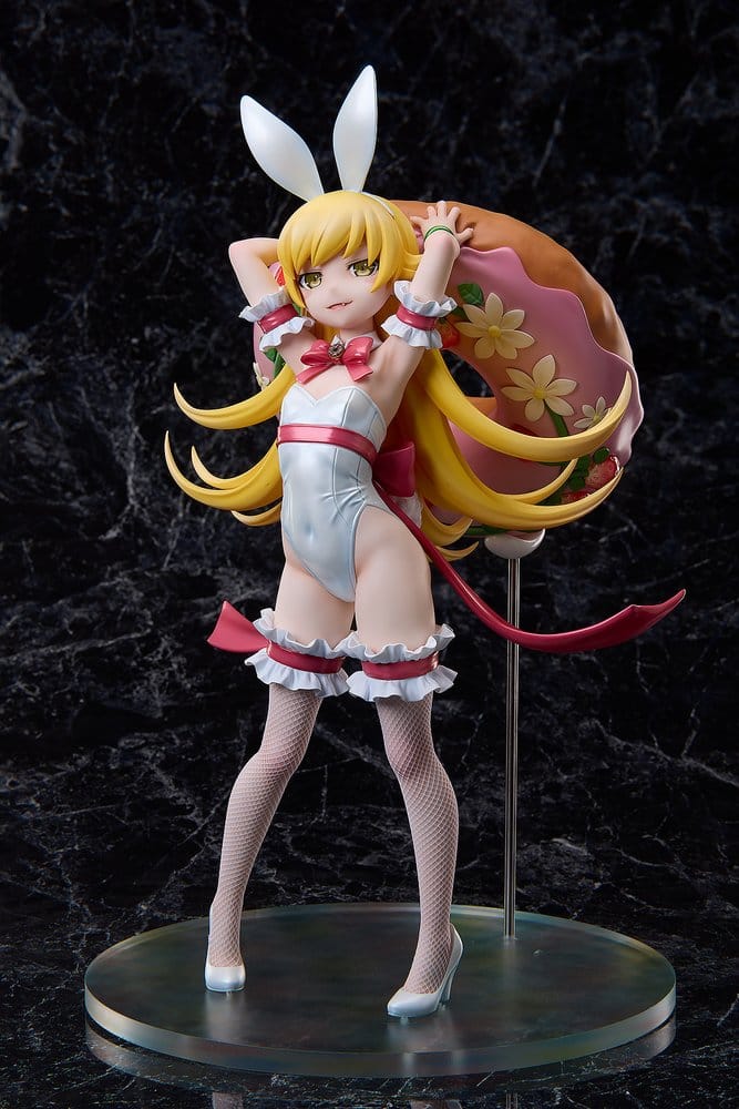 Monogatari Series statuette PVC 1/4 Shinobu Oshino White Bunny Ver. 35 cm