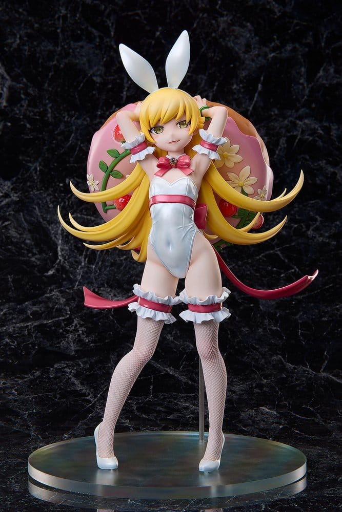 Monogatari Series statuette PVC 1/4 Shinobu Oshino White Bunny Ver. 35 cm