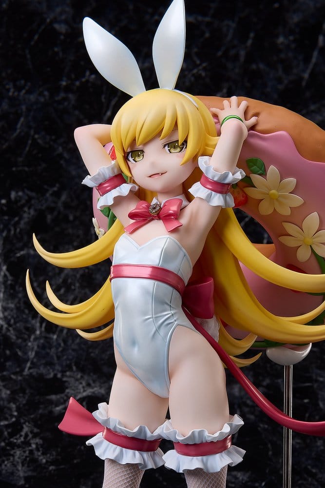Monogatari Series statuette PVC 1/4 Shinobu Oshino White Bunny Ver. 35 cm