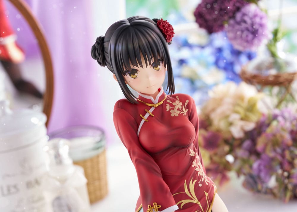 Cafe Stella and the Reaper´s Butterfly statuette PVC 1/3.5 Natsume Shiki Chinese Clothes Ver. AmiAmi Limited Edition 30 cm