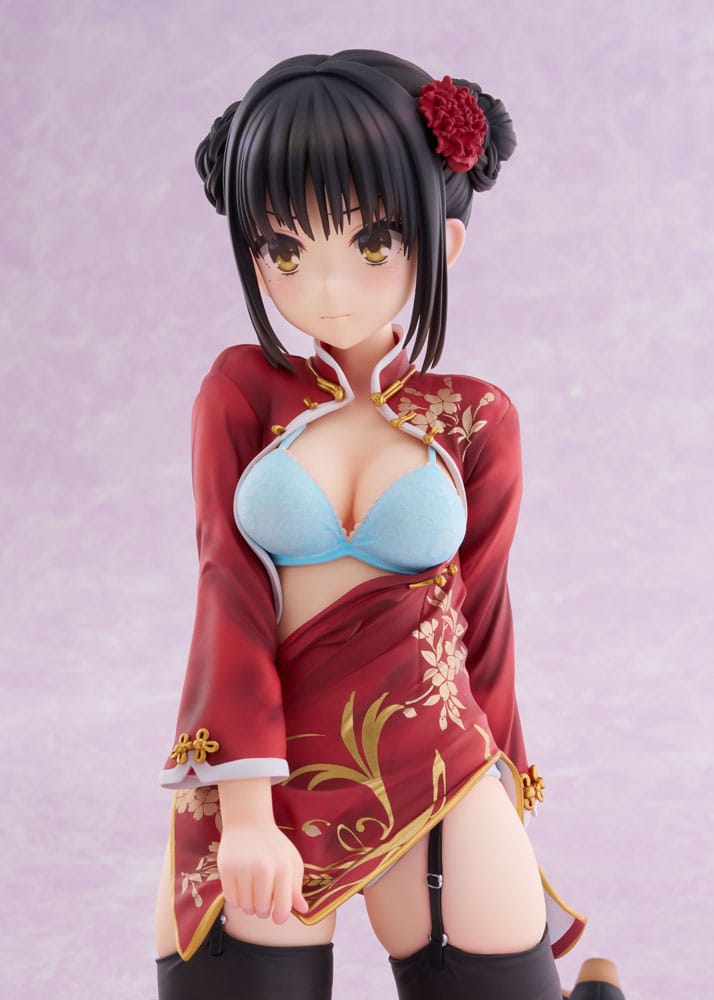 Cafe Stella and the Reaper´s Butterfly statuette PVC 1/3.5 Natsume Shiki Chinese Clothes Ver. AmiAmi Limited Edition 30 cm