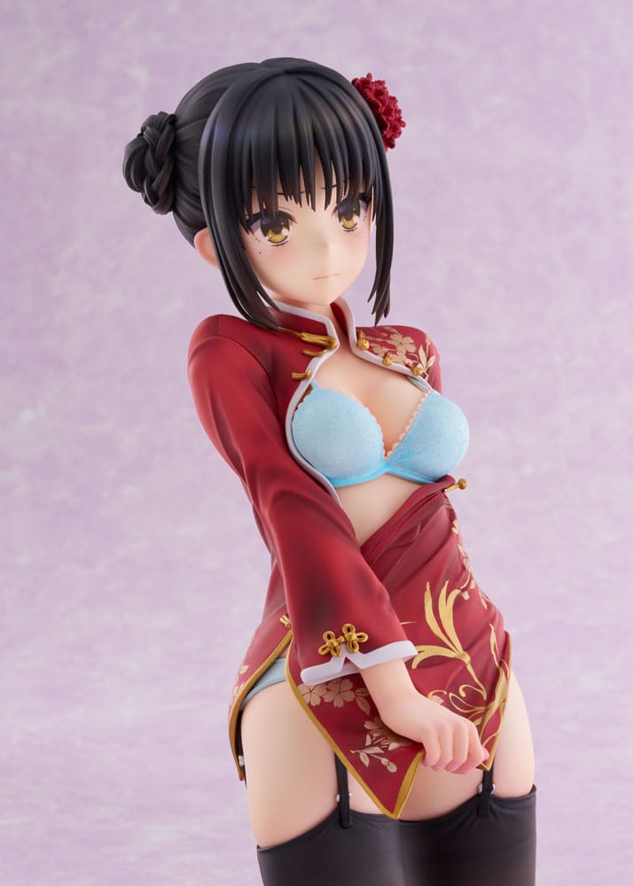 Cafe Stella and the Reaper´s Butterfly statuette PVC 1/3.5 Natsume Shiki Chinese Clothes Ver. AmiAmi Limited Edition 30 cm
