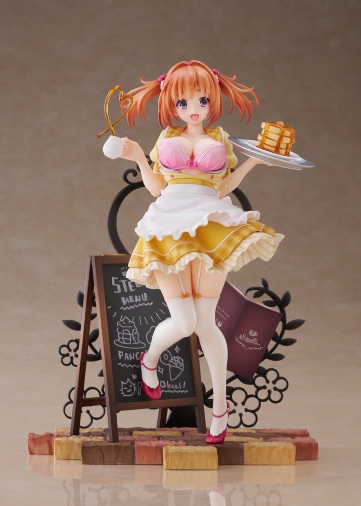 Café Stella and the Reaper's Butterflies figurine PVC 1/7 Sumizome Nozomi AmiAmi Limited Edition 23 cm