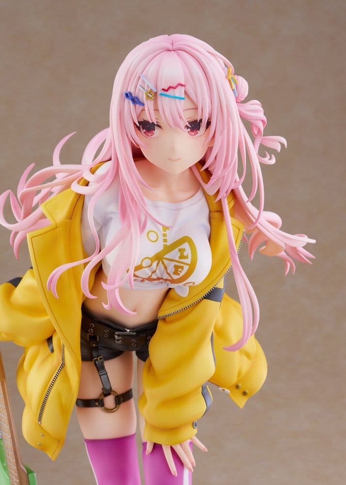 Original Character figurine PVC 1/3.5 LimeLight Lemonade Jam Ena Harumi AmiAmi Limited Edition 48 cm