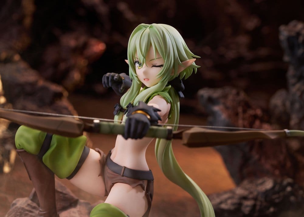Goblin Slayer II figurine PVC 1/7 High Elf Archer battle with goblins Ver. AmiAmi Limited Edition 16 cm