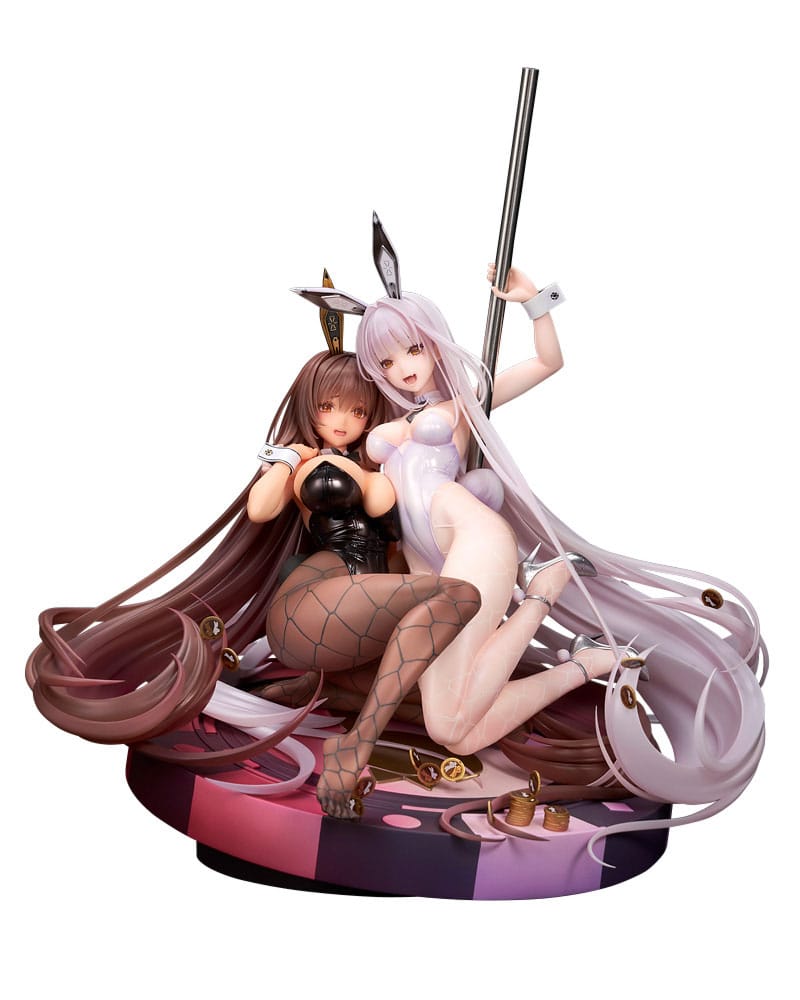 Goddess of Victory: Nikke statuette 1/7 Noir & Blanc Bunny X 777 Ver. 28 cm