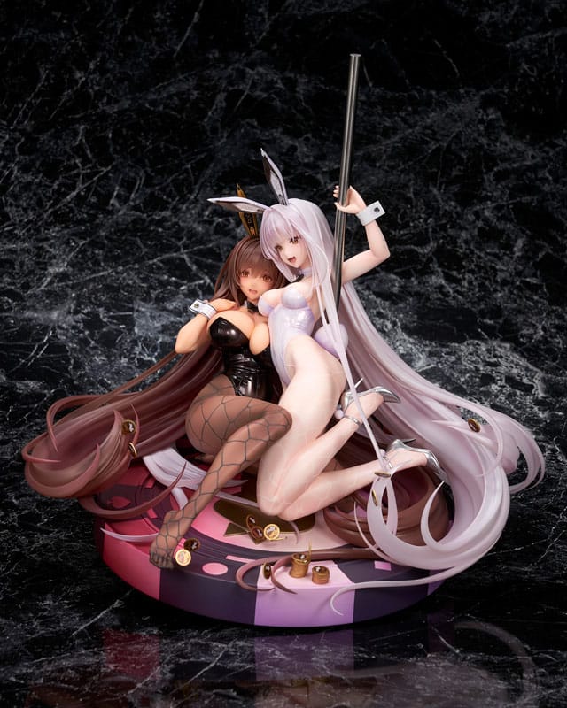 Goddess of Victory: Nikke statuette 1/7 Noir & Blanc Bunny X 777 Ver. 28 cm