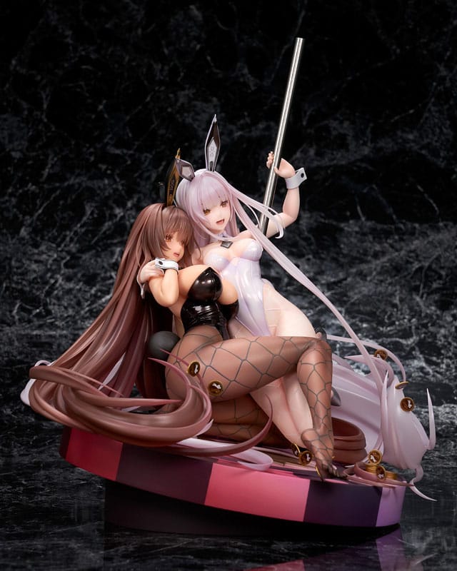 Goddess of Victory: Nikke statuette 1/7 Noir & Blanc Bunny X 777 Ver. 28 cm