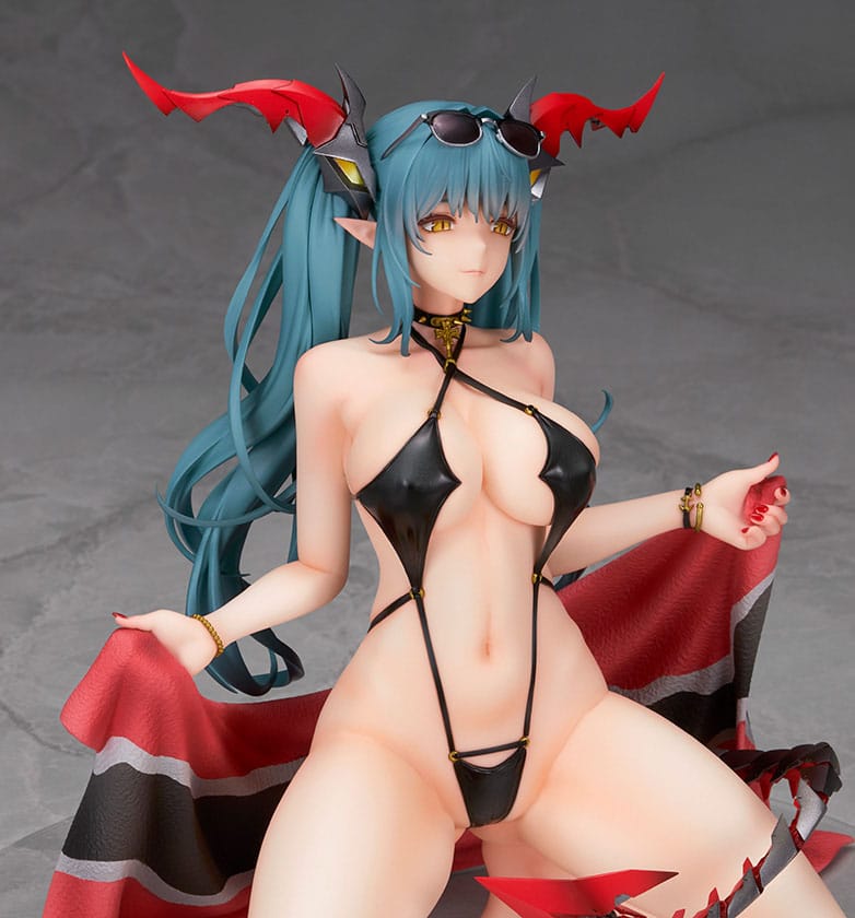 Azur Lane statuette PVC 1/7 Regensburg Dark Dragon and the Coast of Light Ver. 16 cm