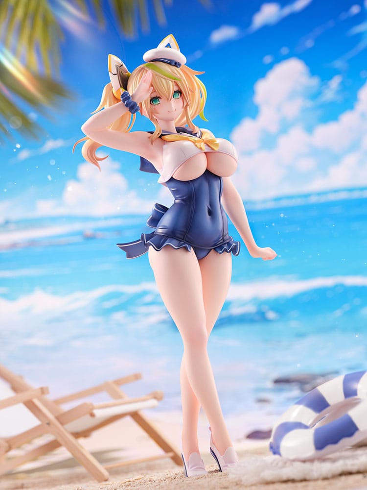 Phantasy Star Online 2 statuette PVC 1/7 Es Cool Breeze Gene - Summer Vacation 26 cm