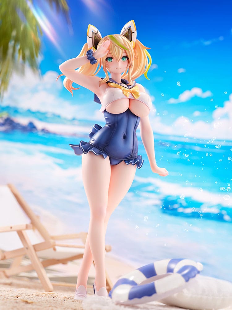 Phantasy Star Online 2 statuette PVC 1/7 Es Cool Breeze Gene - Summer Vacation 26 cm