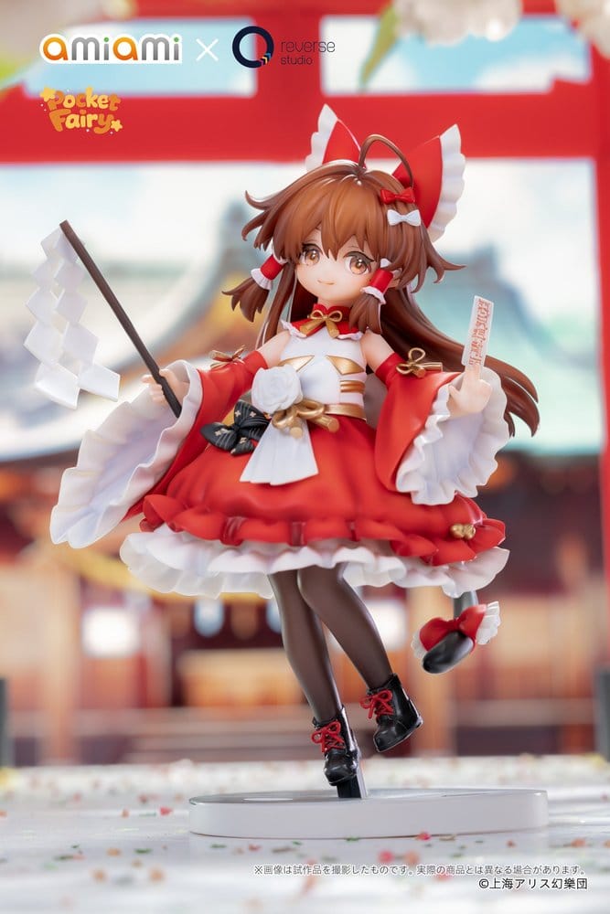 Touhou Project figurine PVC Reverse Palm Spirit Reimu Hakurei 15 cm