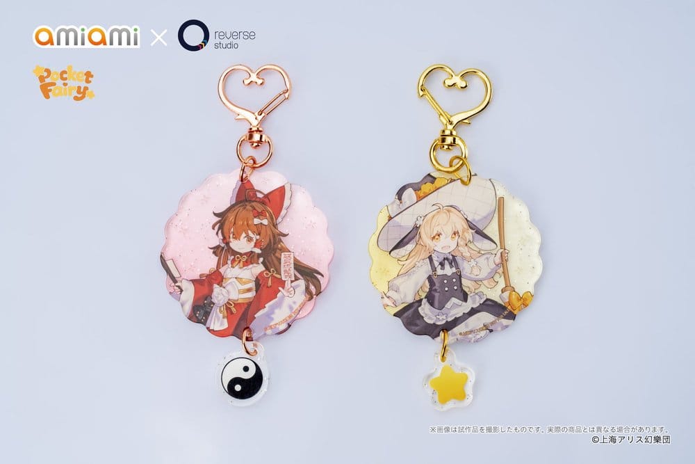 Touhou Project pack de 2 figurines PVC Reverse Palm Spirit Reimu Hakurei & Marisa Kirisame