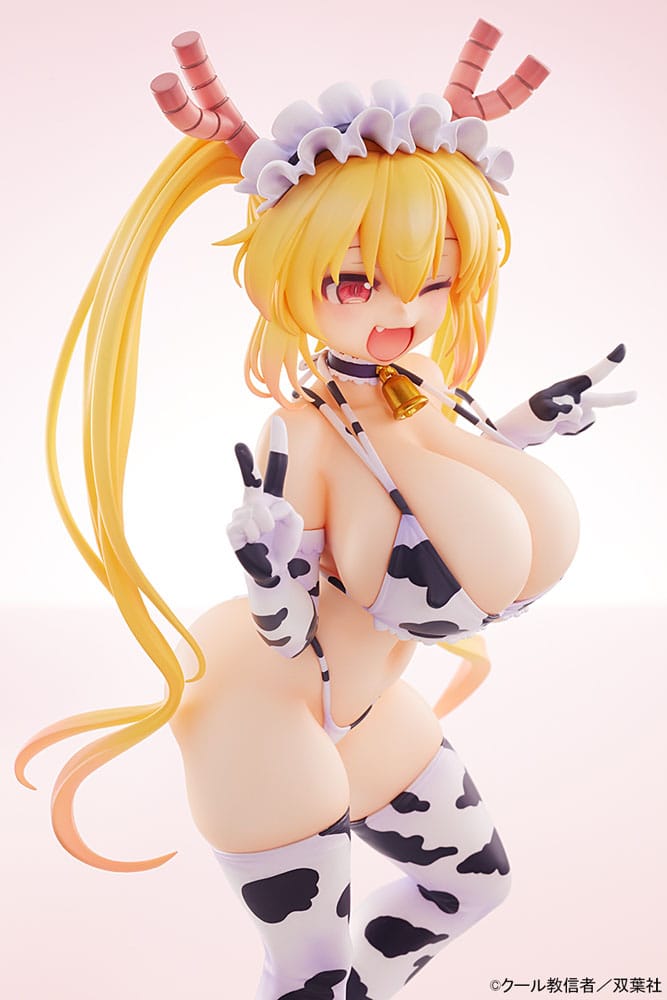 Miss Kobayashi´s Dragon Maid statuette PVC 1/7 Tohru Cow Pattern Bikini Ver. 25 cm
