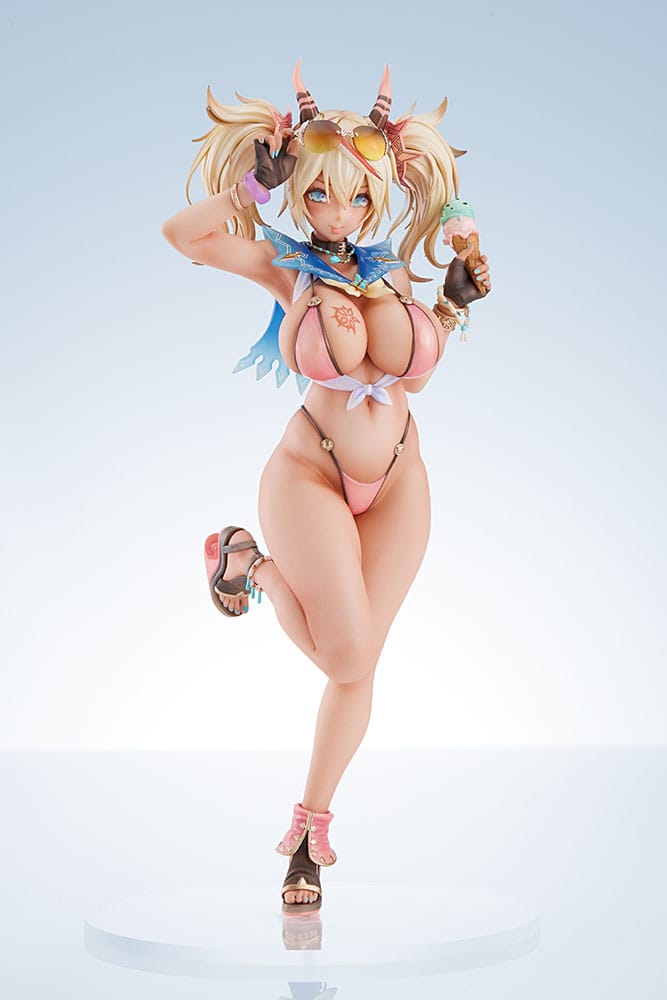 Idola Phantasy Star Saga statuette PVC 1/7 Summer Innocent Gene Chaos 27 cm