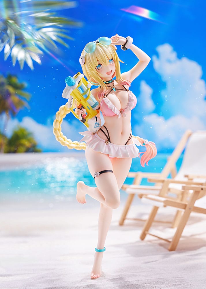 Phantasy Star Online statuette PVC 1/7 es Akhtal Summer Vacation 24 cm