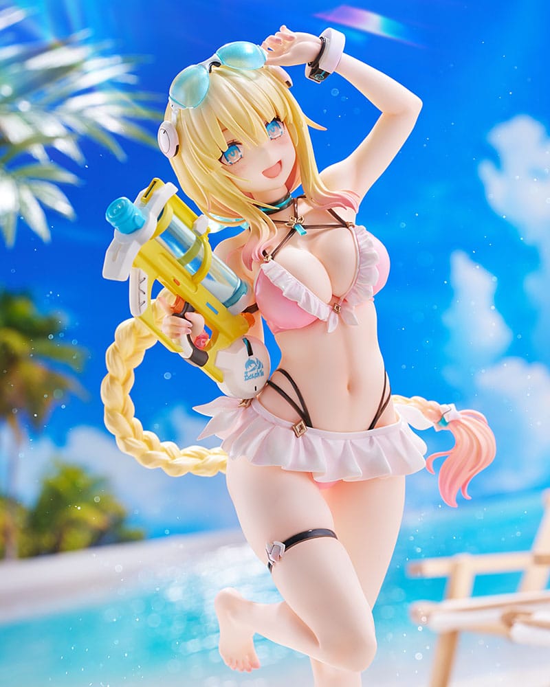 Phantasy Star Online statuette PVC 1/7 es Akhtal Summer Vacation 24 cm