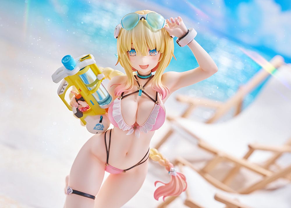 Phantasy Star Online statuette PVC 1/7 es Akhtal Summer Vacation 24 cm