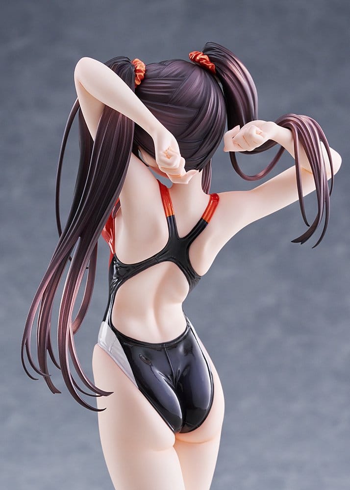 Date A Live Swimsuit Silhouette figurine PVC 1/7 Kurumi Tokisaki Swimwear Ver. 24 cm