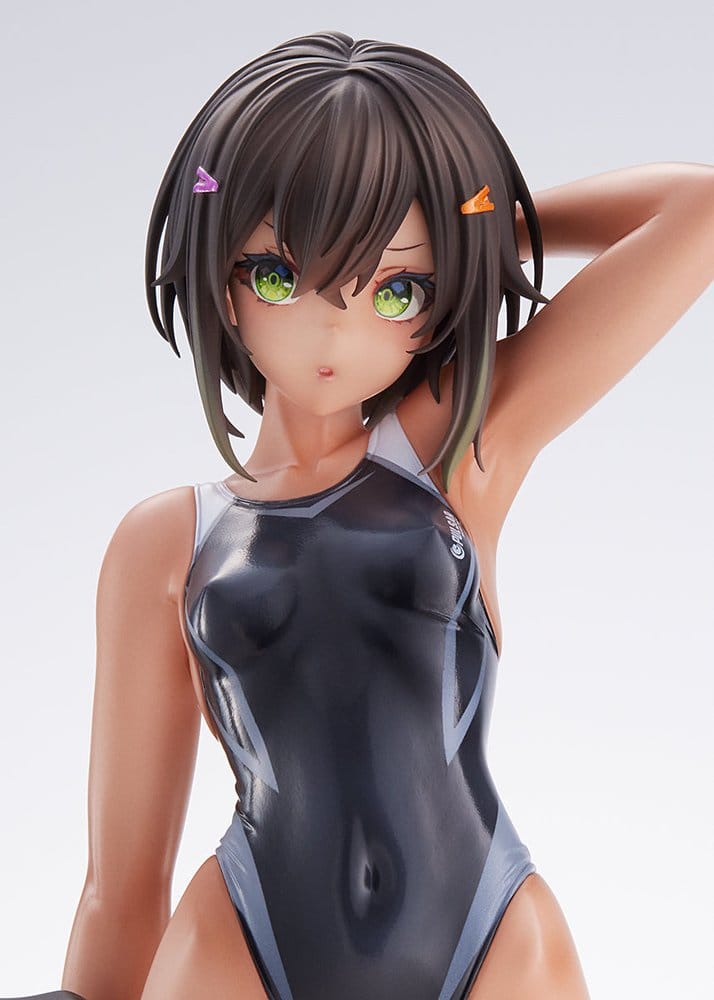 Arms Note figurine PVC 1/7 Buchou-chan of the Swimming Club 22 cm (re-run)