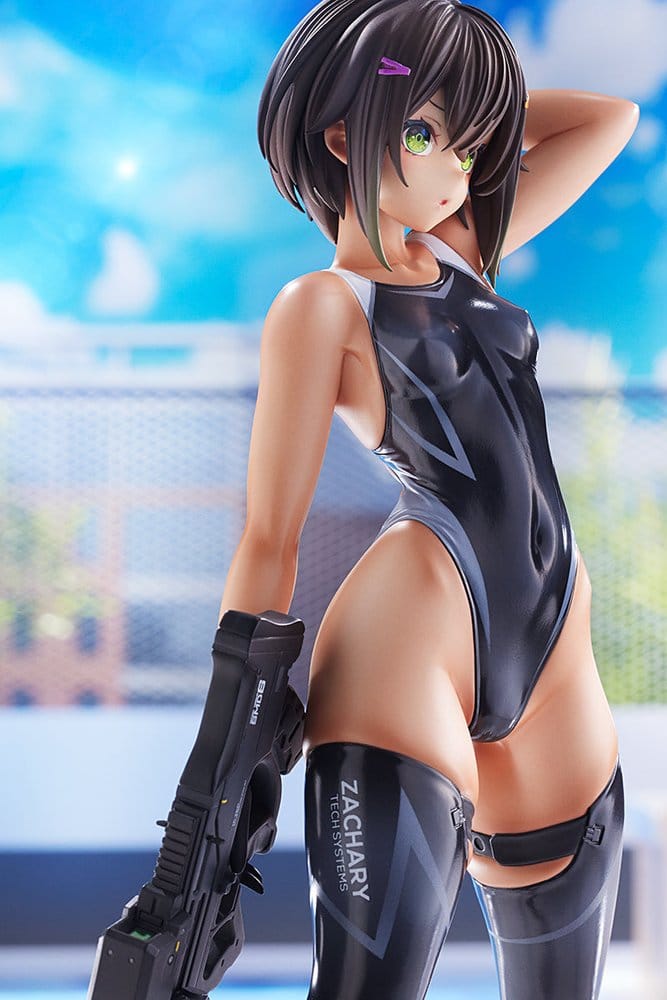 Arms Note figurine PVC 1/7 Buchou-chan of the Swimming Club 22 cm (re-run)
