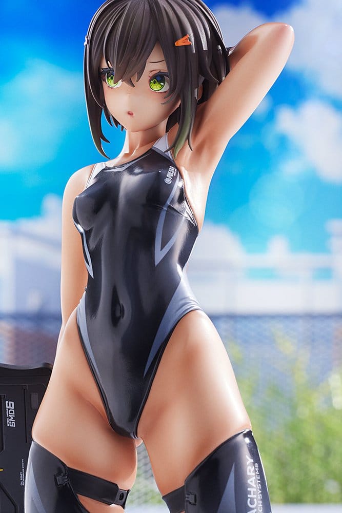 Arms Note figurine PVC 1/7 Buchou-chan of the Swimming Club 22 cm (re-run)