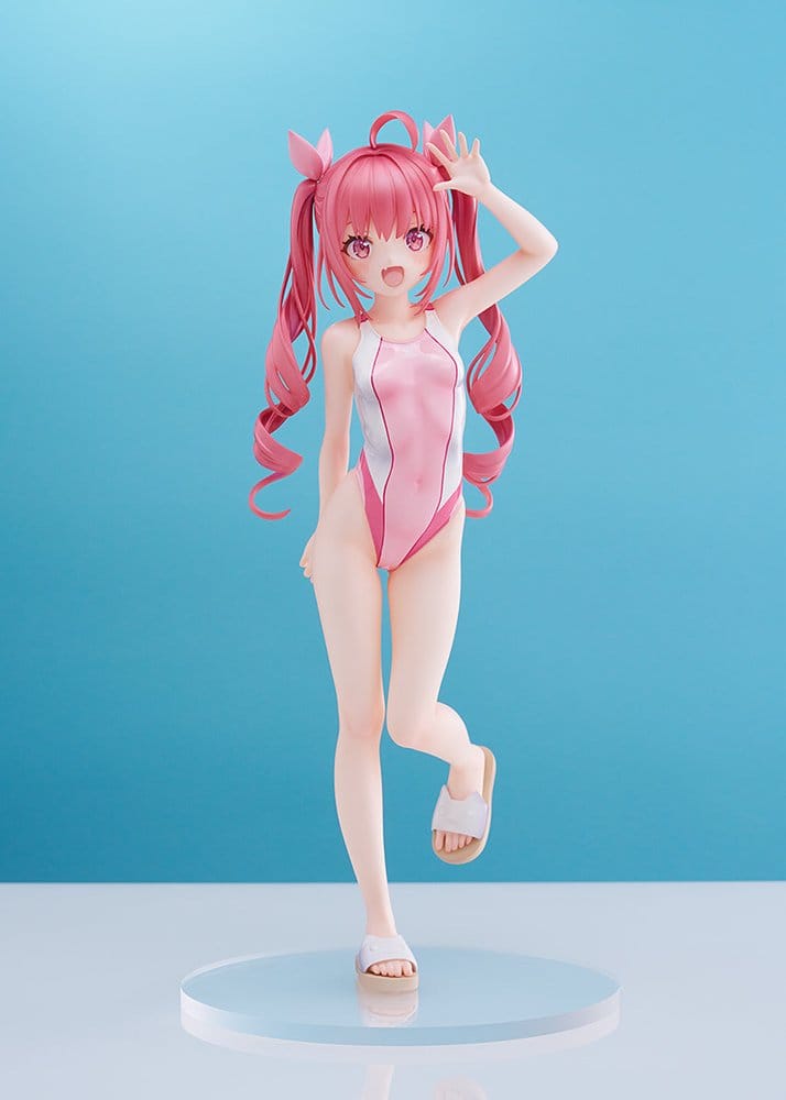 Original Character figurine PVC 1/7 Swimsuit Silhouette Watora Swimsuit Ver. design Kani biimu 23 cm