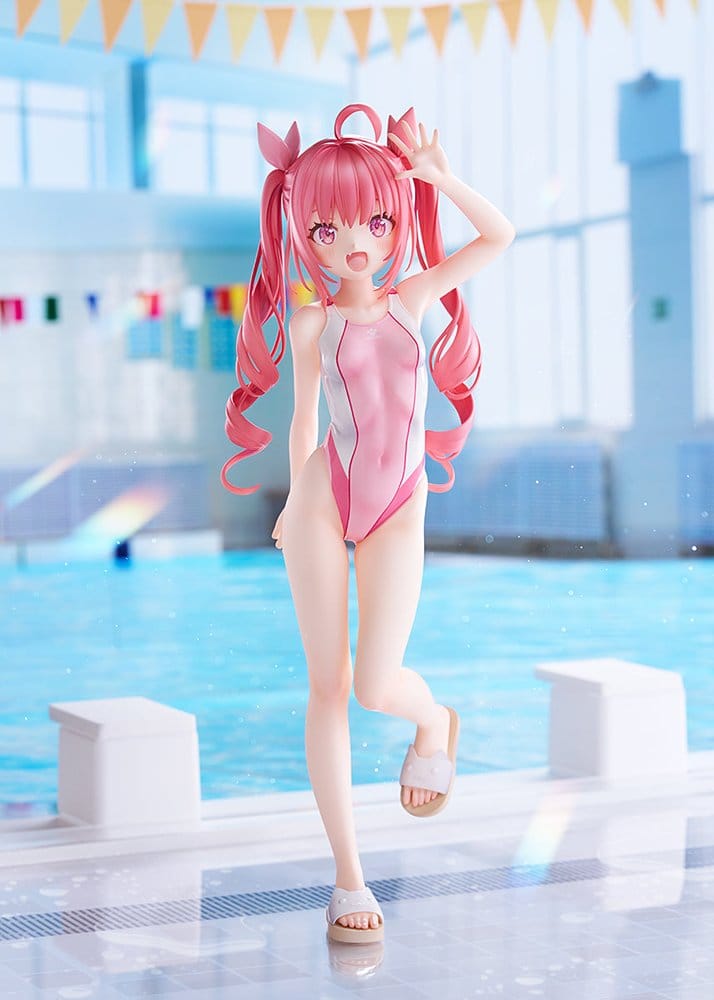 Original Character figurine PVC 1/7 Swimsuit Silhouette Watora Swimsuit Ver. design Kani biimu 23 cm