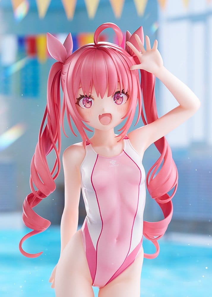 Original Character figurine PVC 1/7 Swimsuit Silhouette Watora Swimsuit Ver. design Kani biimu 23 cm