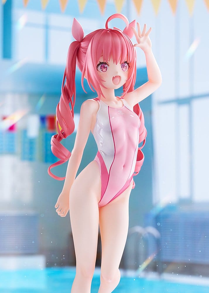 Original Character figurine PVC 1/7 Swimsuit Silhouette Watora Swimsuit Ver. design Kani biimu 23 cm
