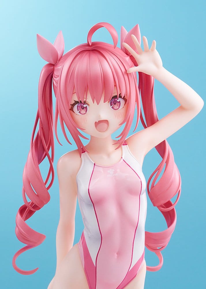 Original Character figurine PVC 1/7 Swimsuit Silhouette Watora Swimsuit Ver. design Kani biimu 23 cm