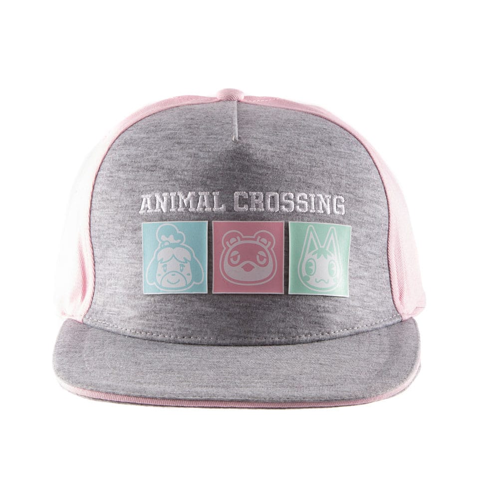 Nintendo - Caquette Animal Crossing Carreaux Pastel Grise