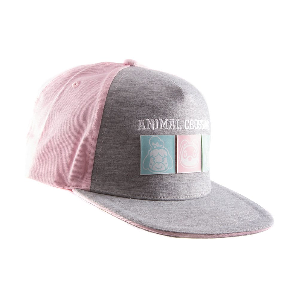 Nintendo - Caquette Animal Crossing Carreaux Pastel Grise