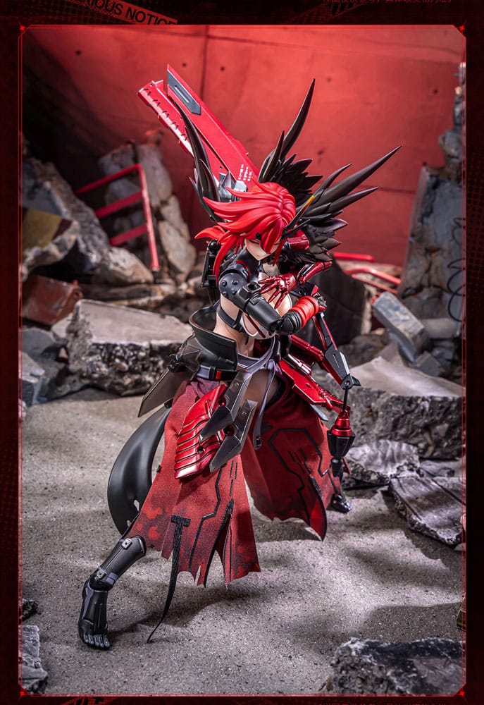 Original Character figurine 1/9 Wolf-Mastiff Force Karas Samurai 20 cm