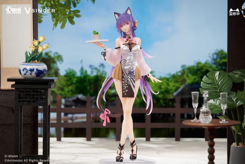 VSinger Luo Tianyi & Mo Qingxian statuette 1/7 Mo Qingxian Tea Time Melody Ver. 26 cm