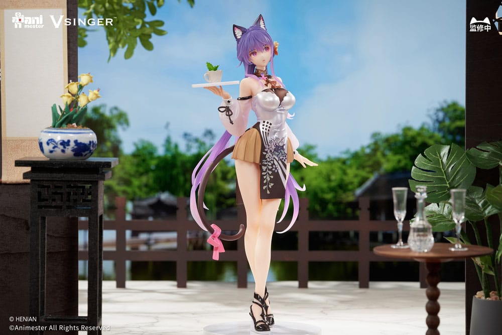 VSinger Luo Tianyi & Mo Qingxian statuette 1/7 Mo Qingxian Tea Time Melody Ver. 26 cm