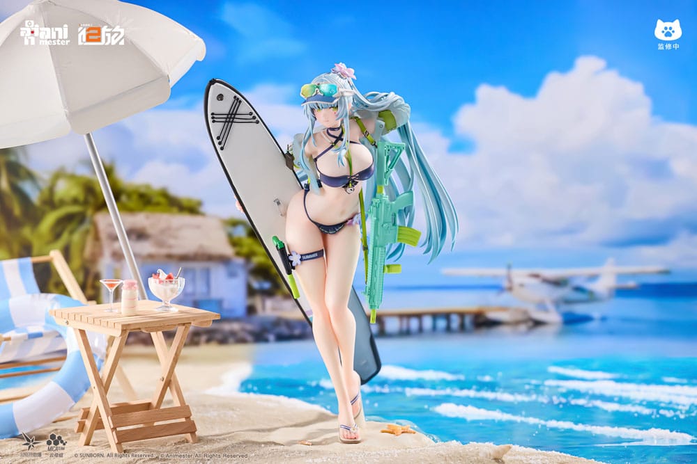Girls' Frontline 2: Exilium statuette 1/7 HK416 Cerulean Breaker 24 cm