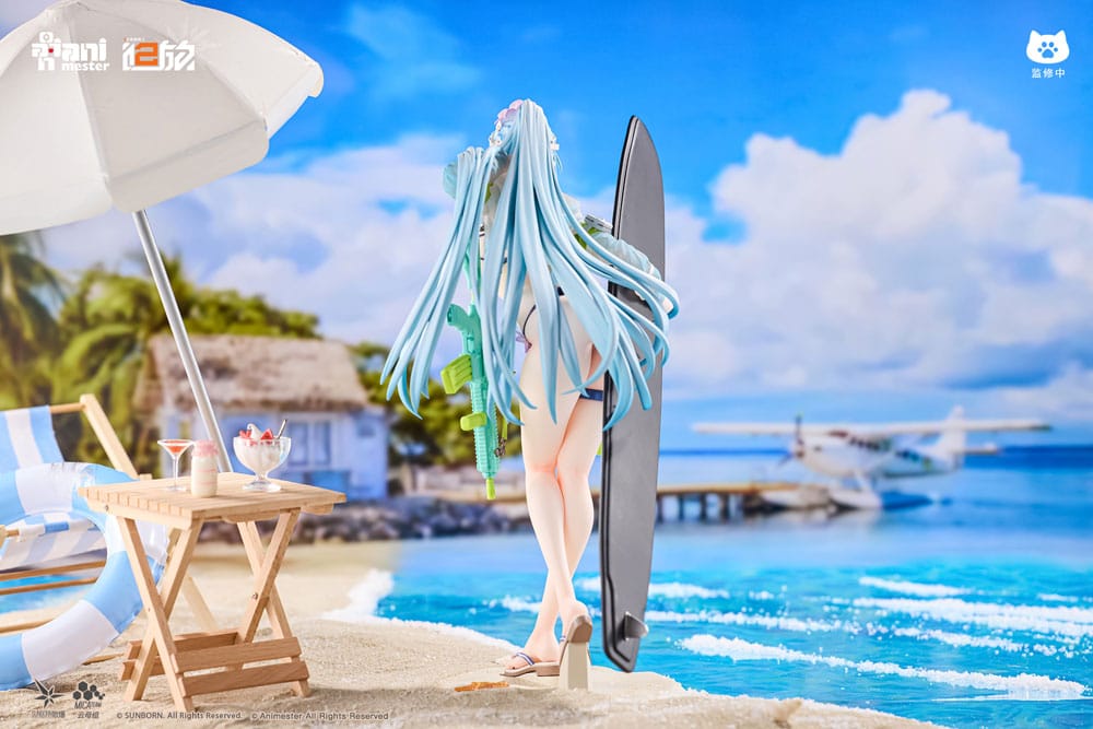 Girls' Frontline 2: Exilium statuette 1/7 HK416 Cerulean Breaker 24 cm