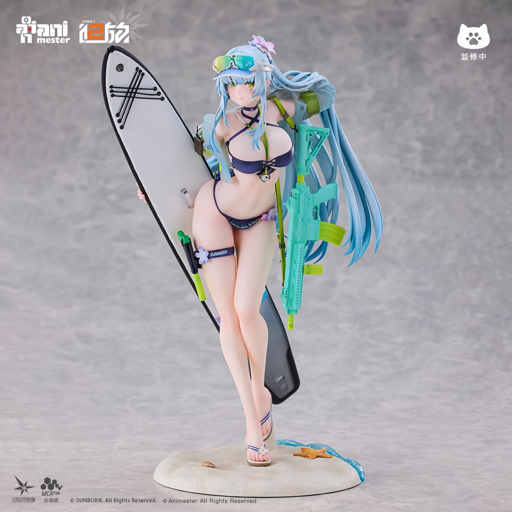 Girls' Frontline 2: Exilium statuette 1/7 HK416 Cerulean Breaker 24 cm