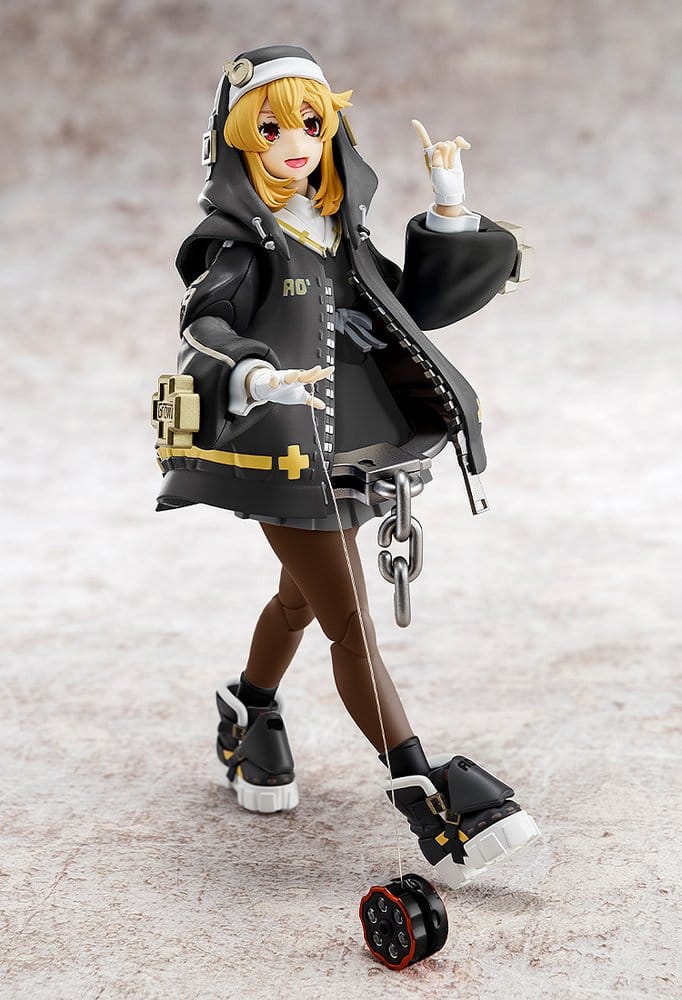 Guilty Gear Strive figurine Plastic Model Kit Bridget Articulated Black Color Ver. 14 cm