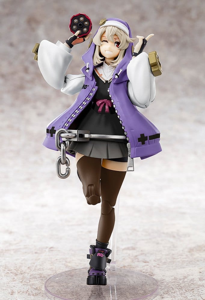 Guilty Gear Strive figurine Plastic Model Kit Bridget Articulated Purple Color Ver. 14 cm