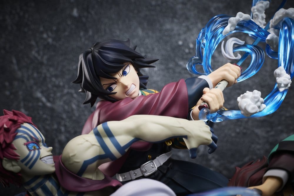 Demon Slayer: Kimetsu no Yaiba figurine PVC Tanjiro Kamado & Giyu Tomioka & Akaza 13 cm