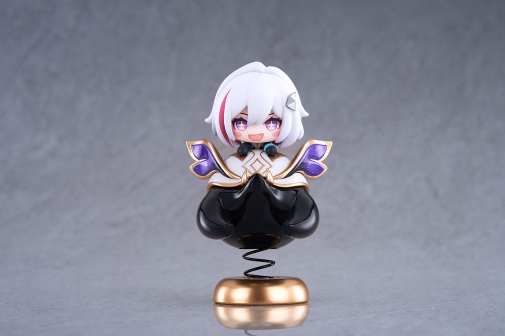 Honkai: Star Rail statuette PVC Hu Tao Chibi Topaz & Numby Chibi Chara Yurayura Stand 10 cm