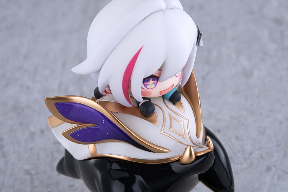 Honkai: Star Rail statuette PVC Hu Tao Chibi Topaz & Numby Chibi Chara Yurayura Stand 10 cm