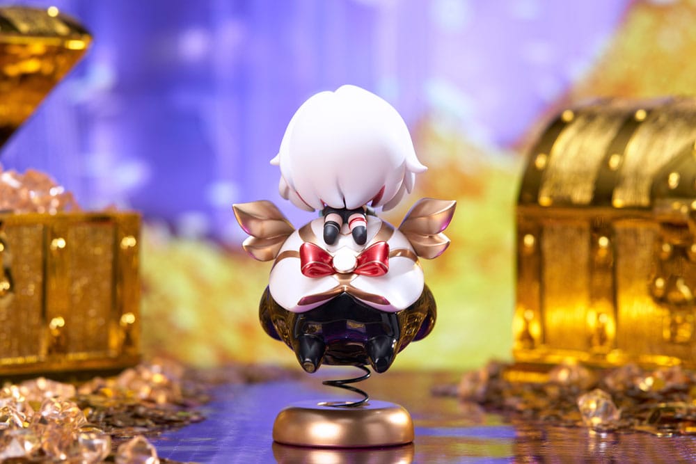 Honkai: Star Rail statuette PVC Hu Tao Chibi Topaz & Numby Chibi Chara Yurayura Stand 10 cm