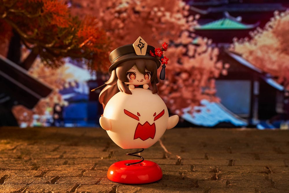 Genshin Impact statuette PVC Hu Tao Chibi Chara Yurayura Stand Ver. (re-run) 10 cm