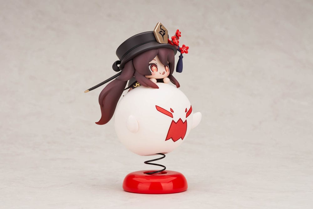 Genshin Impact statuette PVC Hu Tao Chibi Chara Yurayura Stand Ver. (re-run) 10 cm